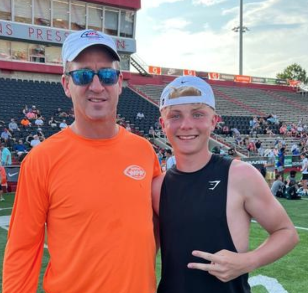 Peyton Manning and Evan