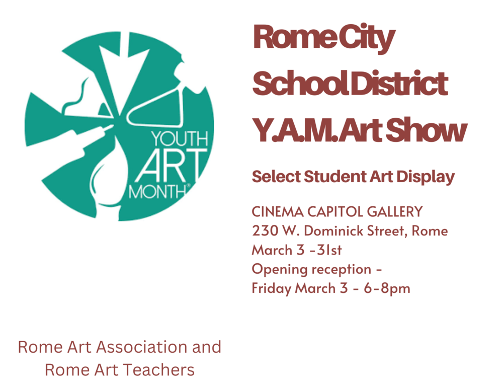 ​ RCSD Youth Art Month Show 