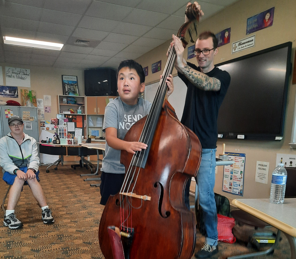 Music Therapy Program Strikes a Chord with Supported Learning Students