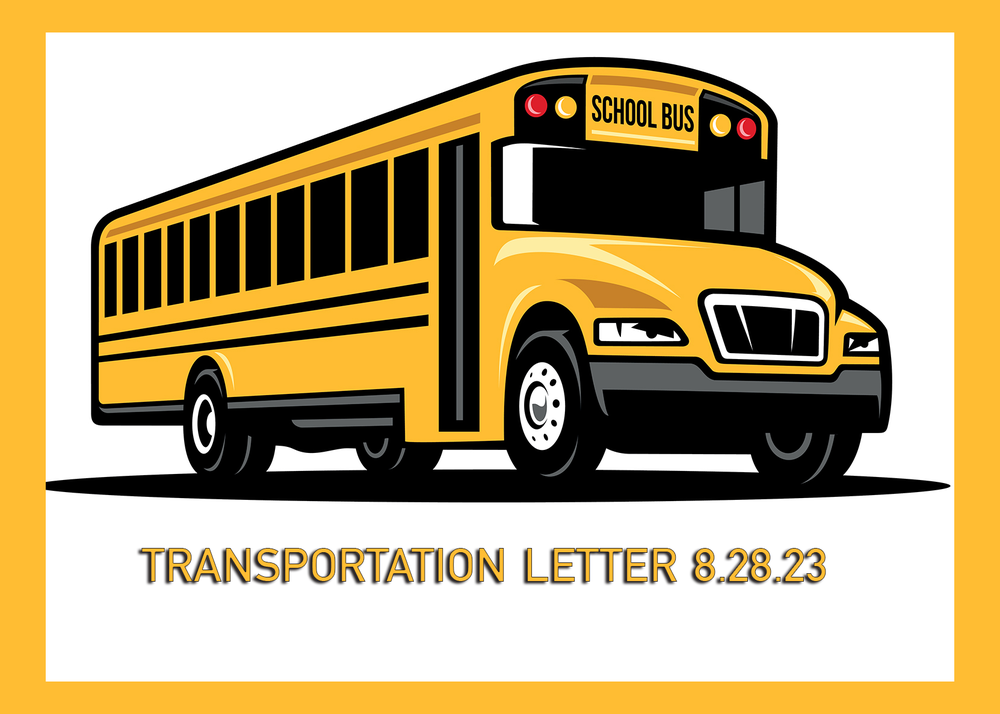 Transportation Letter​ - 8.28.23