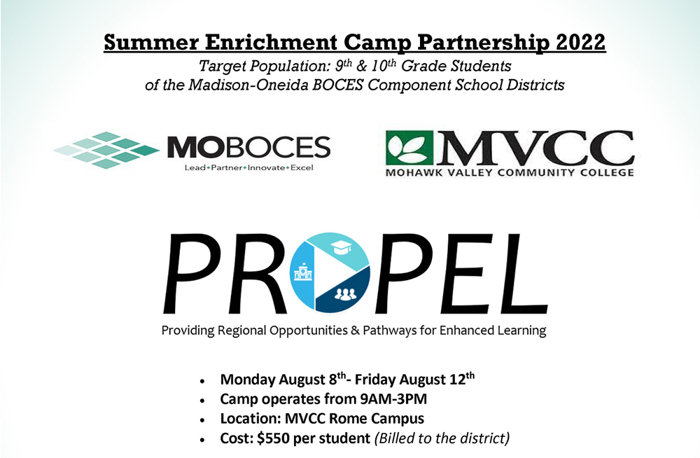 Summer Enrichment Camp Partnership 2022