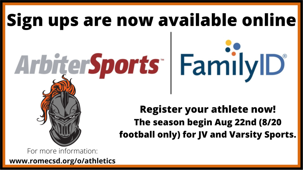 Fall Sports sign up