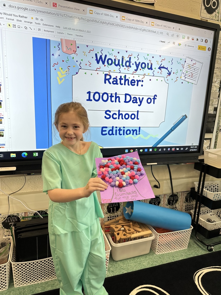 Already giving presentations!
